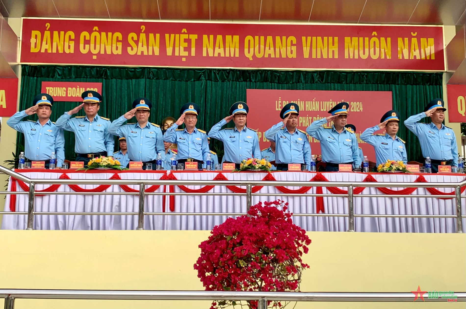 Các đơn vị thuộc Sư đoàn 375 tổ chức Lễ ra quân huấn luyện năm 2024